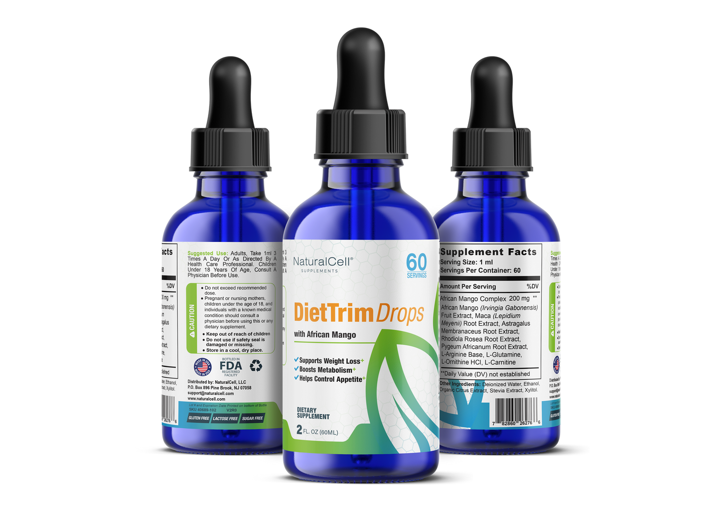 DietTrim Drops - with African Mango