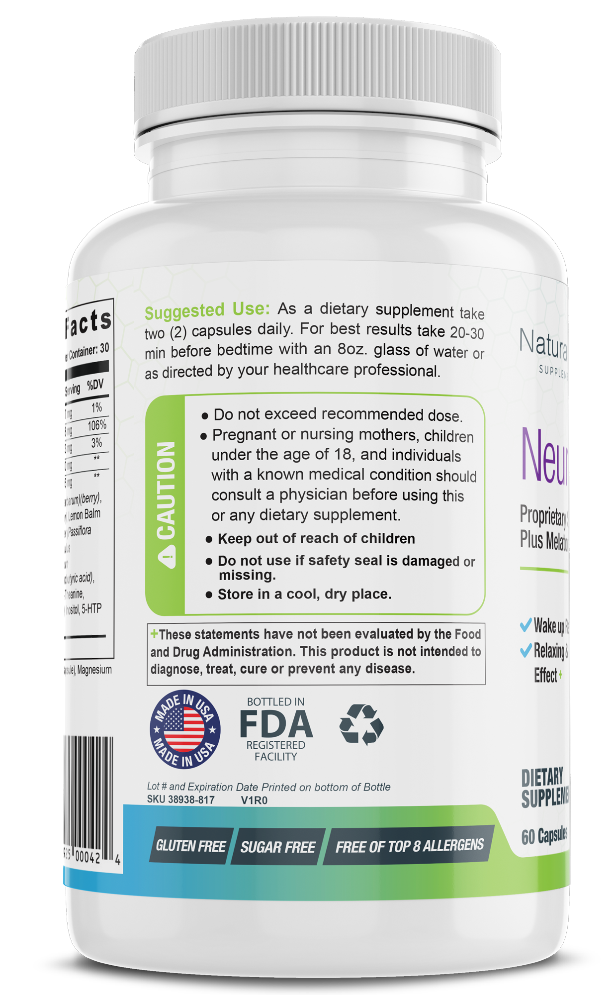 NeuroRest - Proprietary Sleep Formula