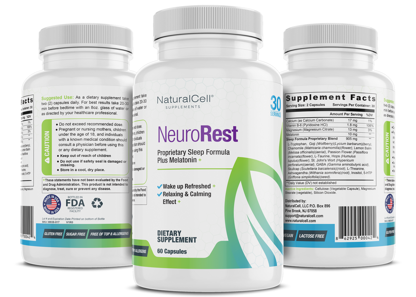 NeuroRest - Proprietary Sleep Formula